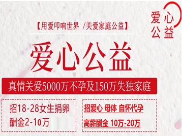 普安捐卵助孕生子 爱心志愿者招募